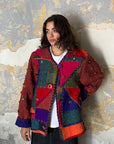 Vintage Crystal Handwovens Blazer Jacket