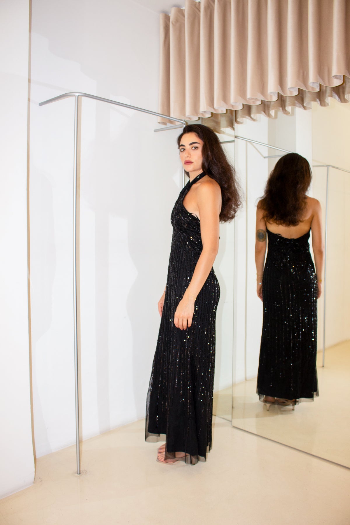 Vintage Sequined Dress