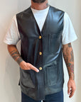 Vintage Leather Vest