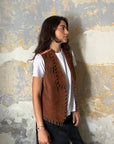 Vintage Suede Vest