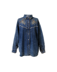 Vintage Pretty Bleu Shirt