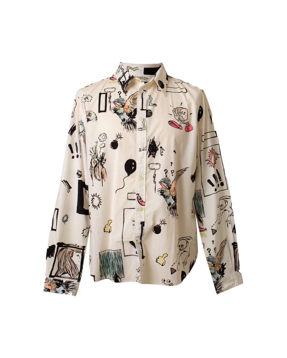 Paul Smith Spaghetti PRINT SHIRT 20AW 総柄 Of Stripes and Spaghetti|| Lifestyle Insider