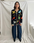 Vintage Crystal Handwovens Jacket