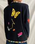 Vintage Crystal Handwovens Jacket