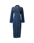 Vintage Denim Dress Jacket