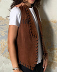Vintage Suede Vest