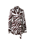 Vintage Zebra Trench coat