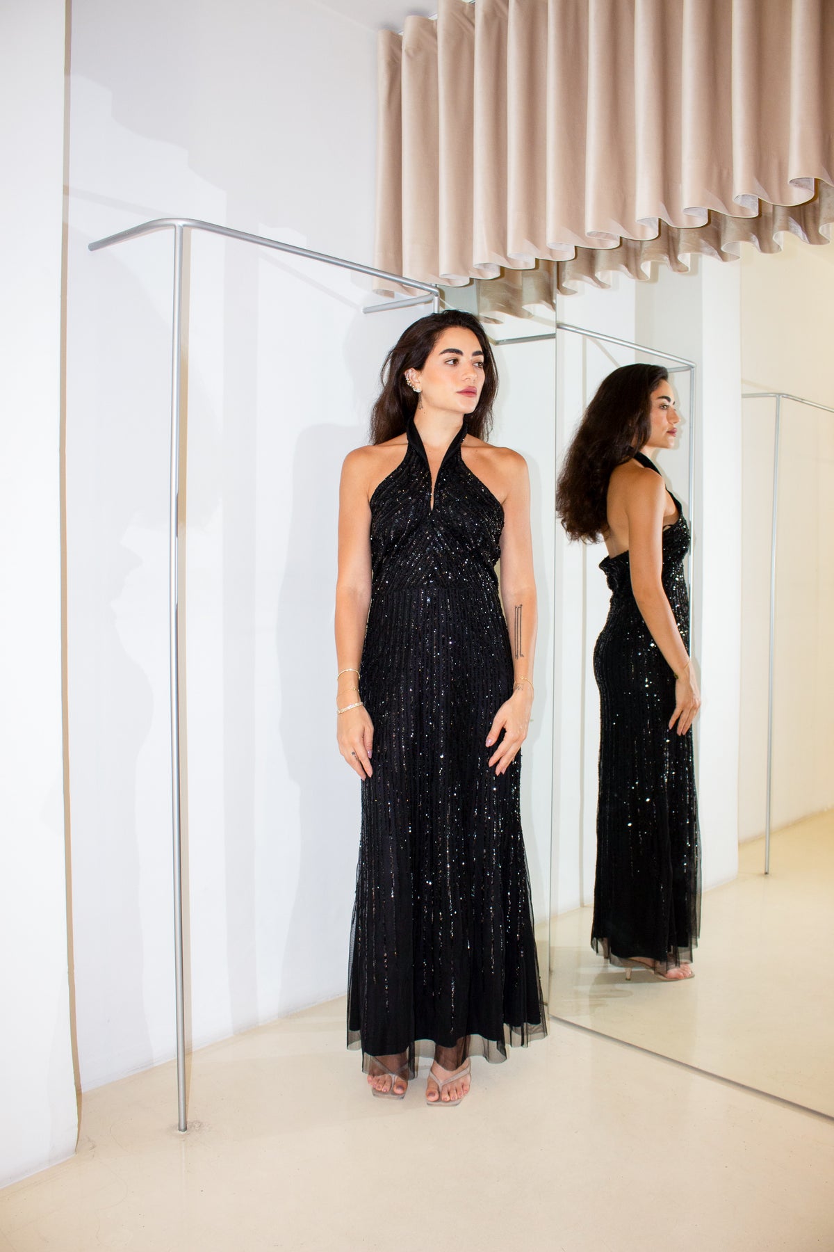 Vintage Sequined Dress