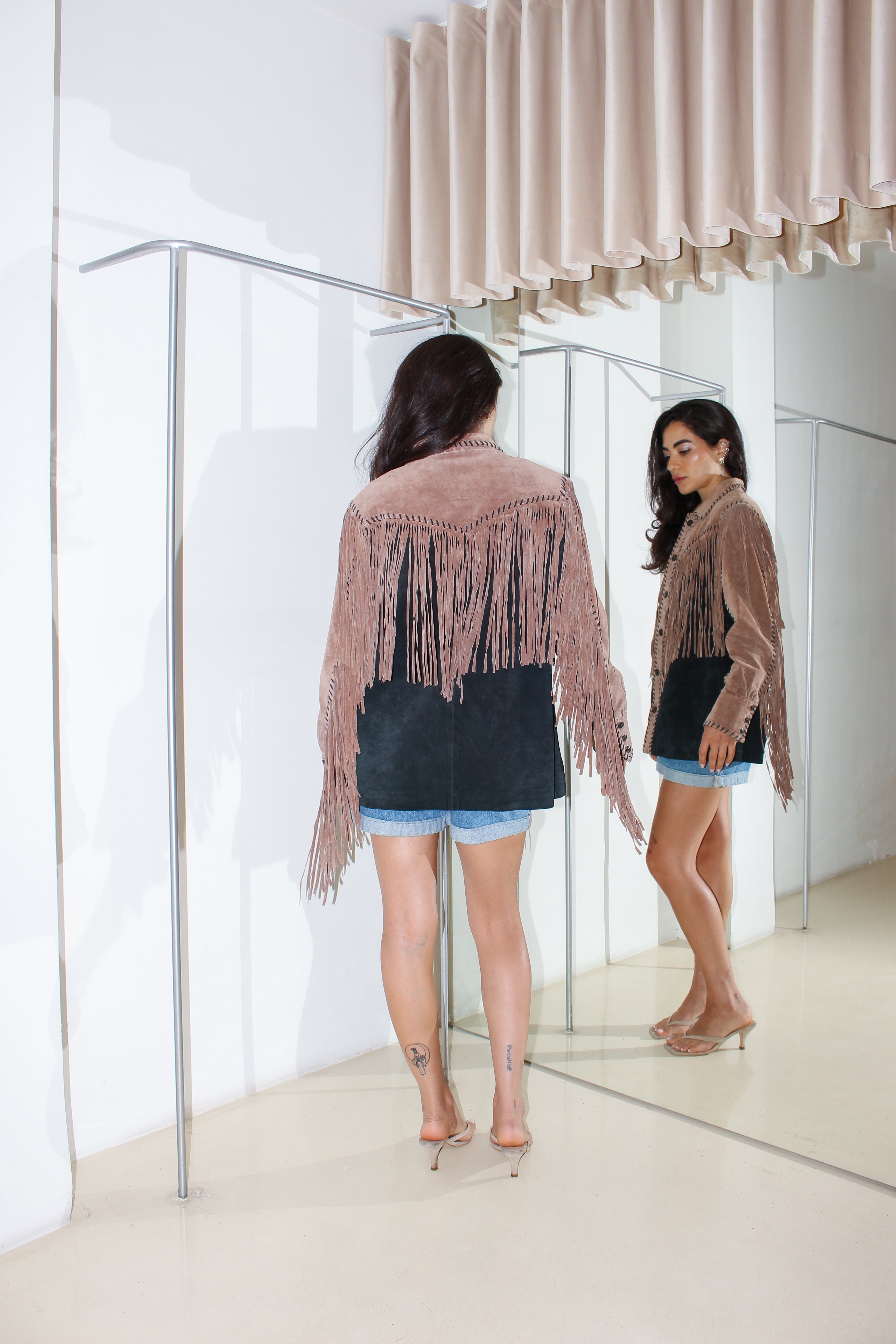 Vintage Fringed Jacket