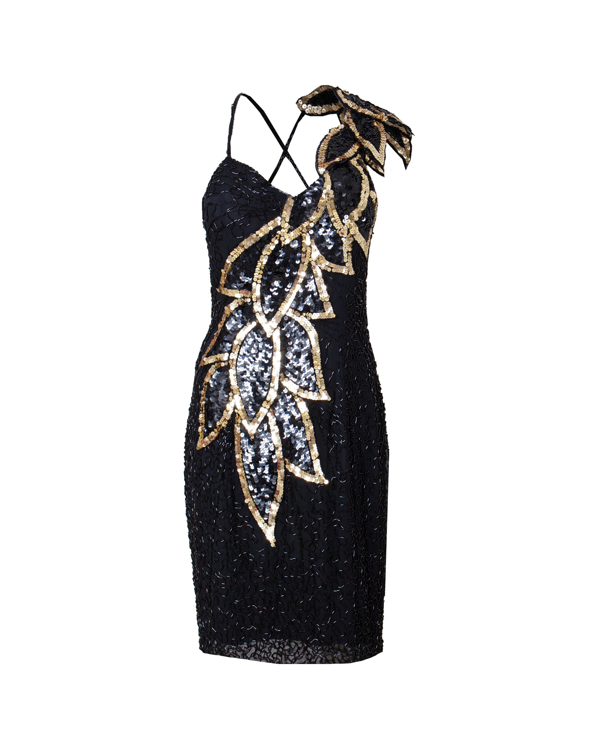 Vintage Sequined Dress