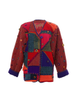 Vintage Crystal Handwovens Blazer Jacket