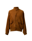 Vintage Bomber Suede Jacket