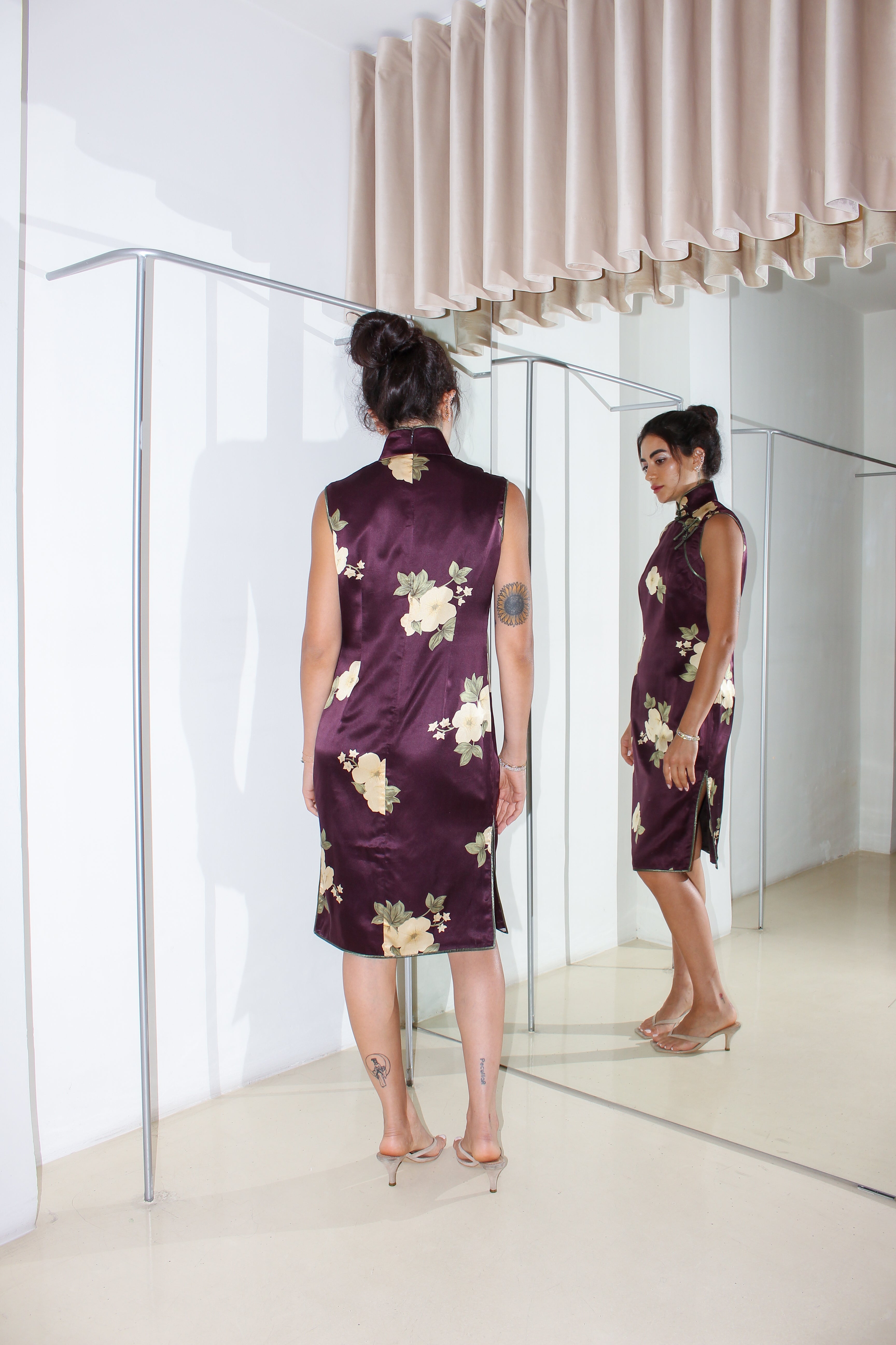 Vintage Mandarin Dress