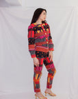 Vintage Christian Llinares Pants Set