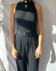 Vintage Caché Jumpsuit Set
