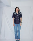 Vintage Leslie Lucks Top