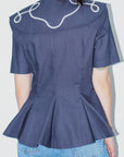 Vintage Leslie Lucks Top