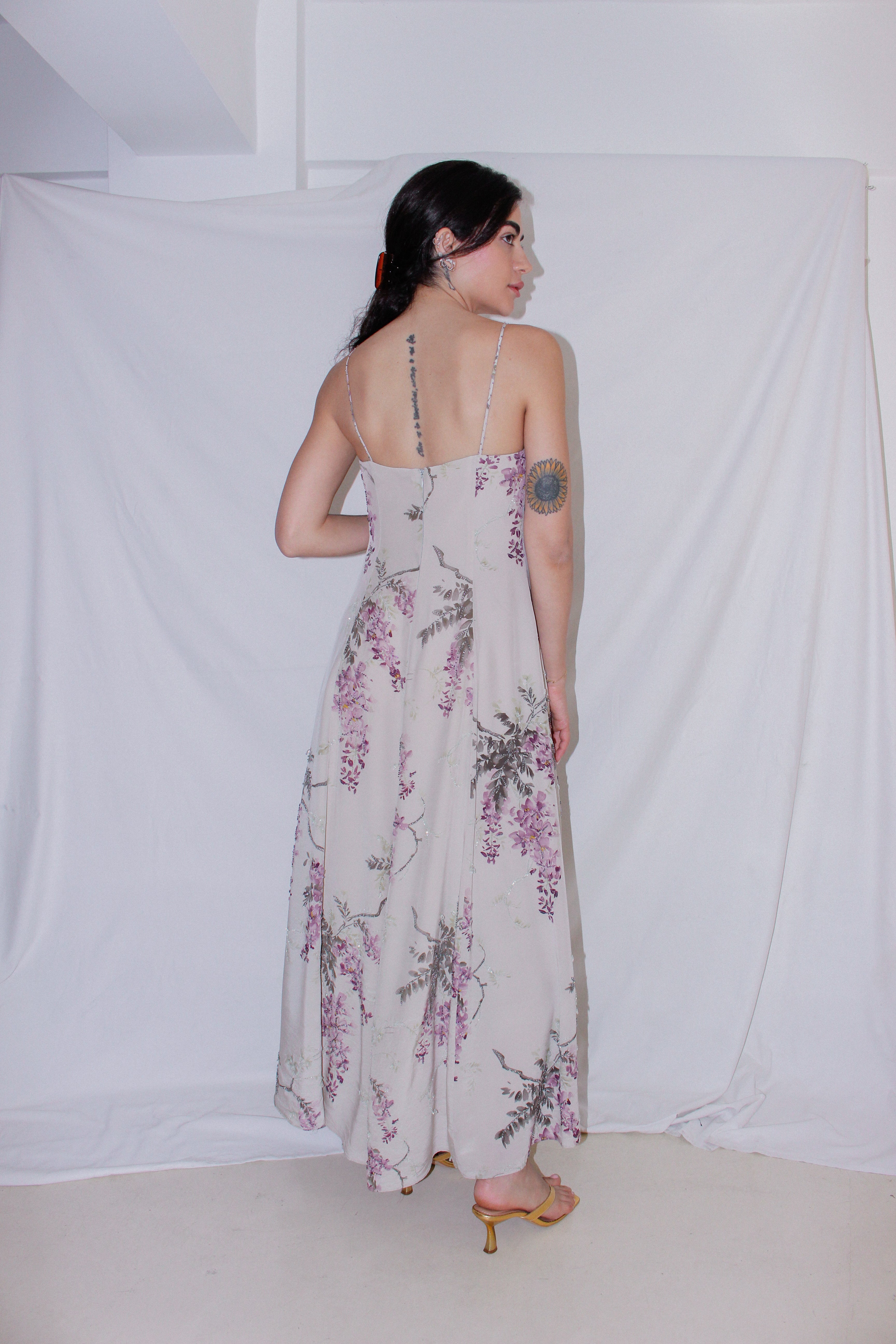 Vintage Floral Dress