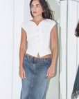 Vintage Emmanuelle Khanh Top