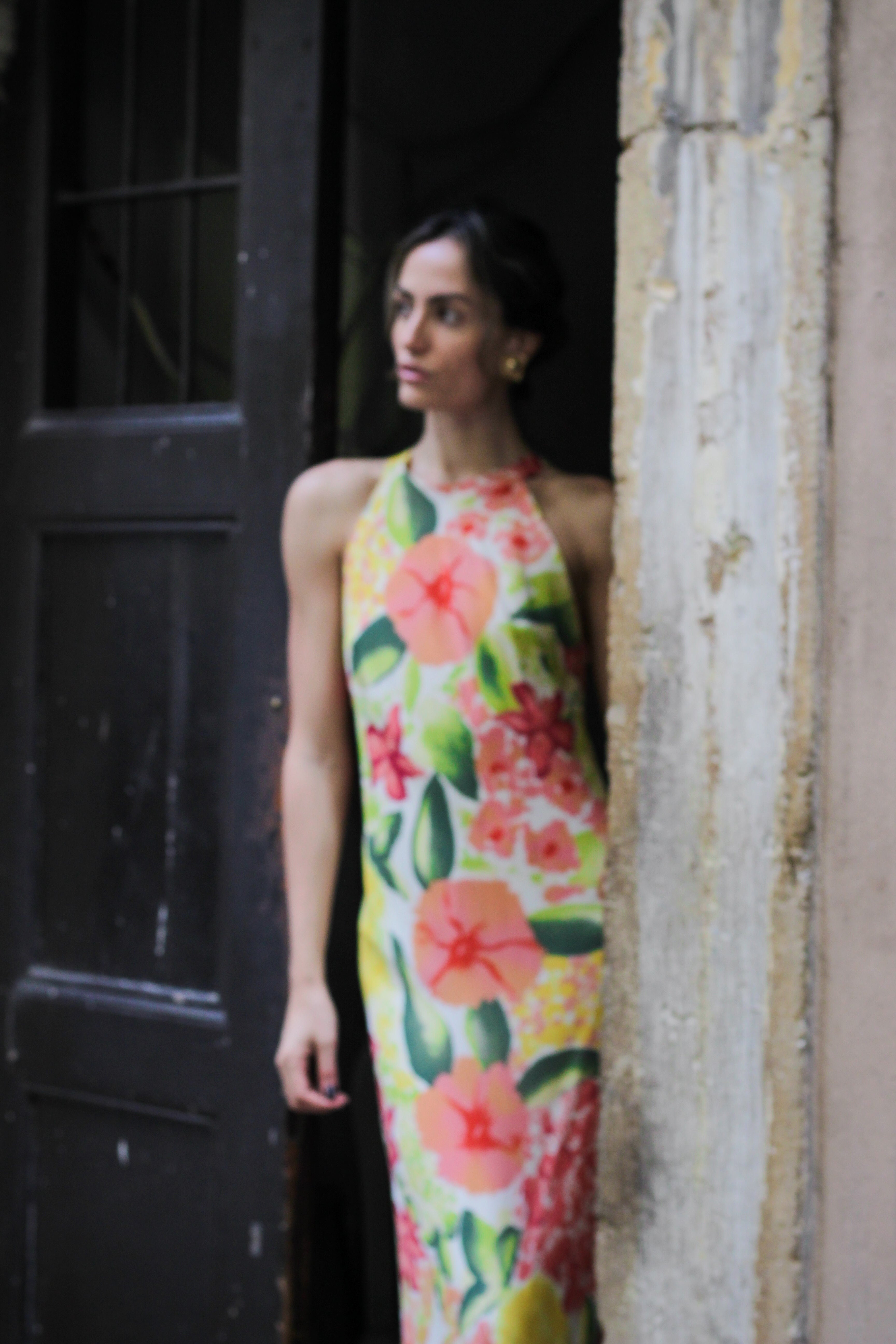 Vintage Floral Dress