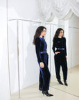 Vintage Velvet Jumpsuit