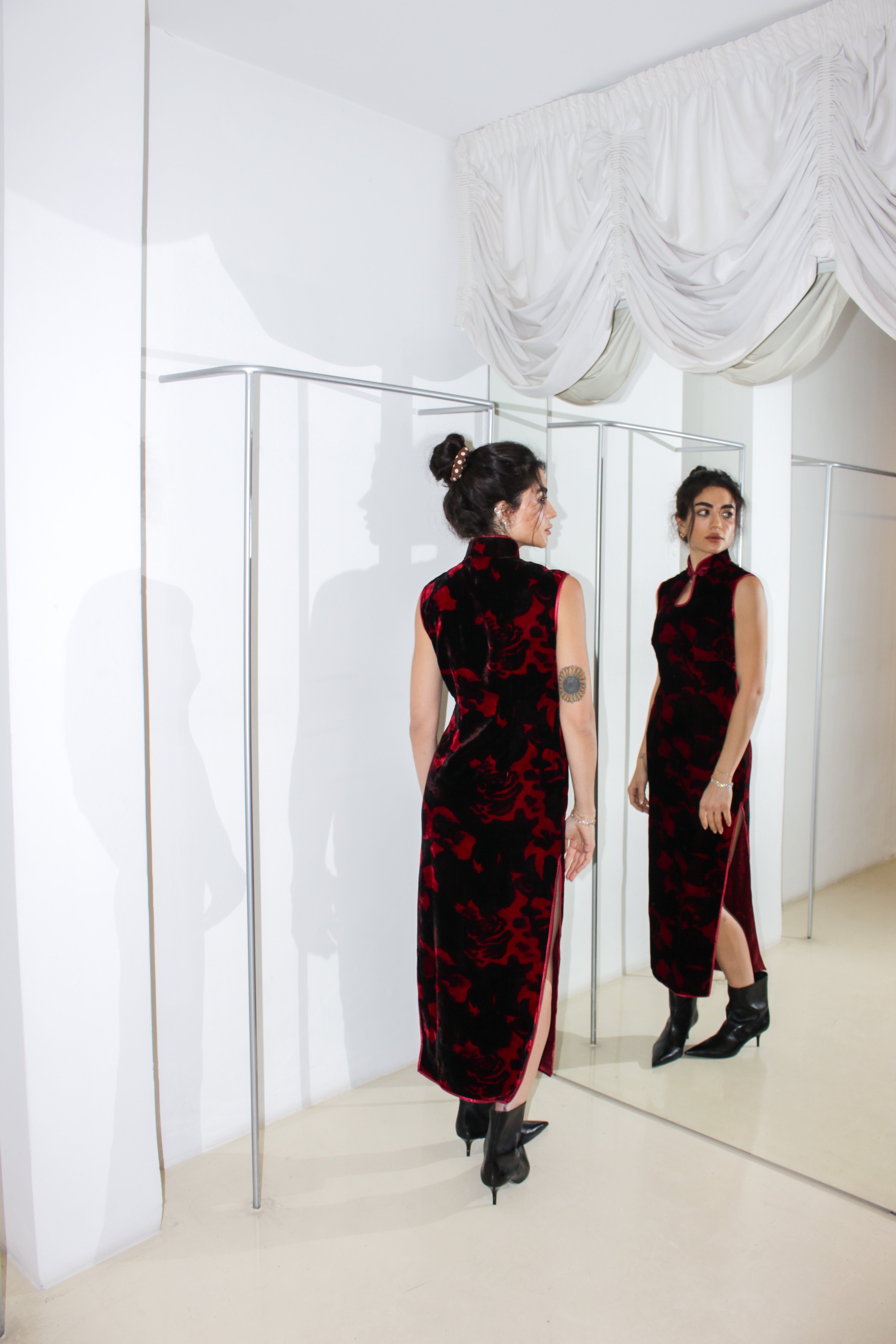 Vintage Cheongsam Dress