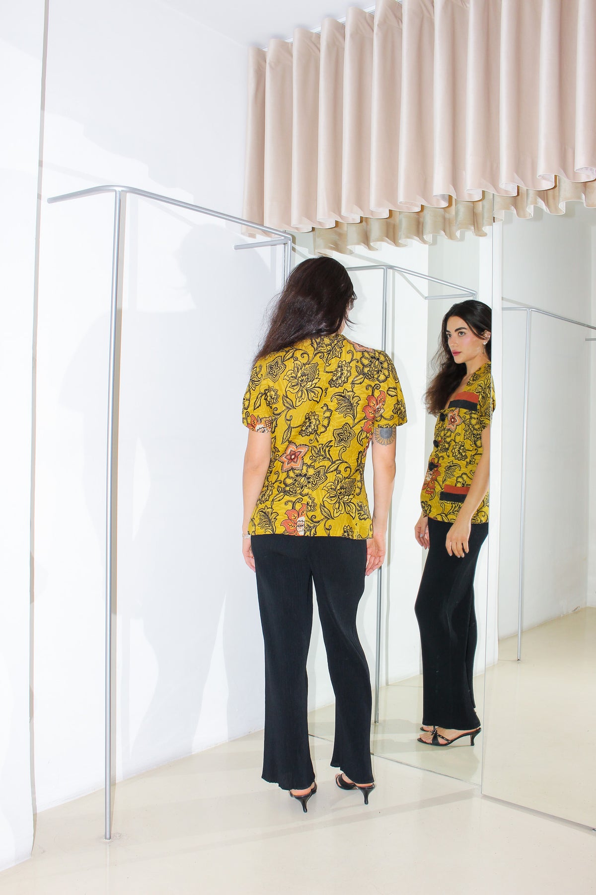 Vintage Patterned Top