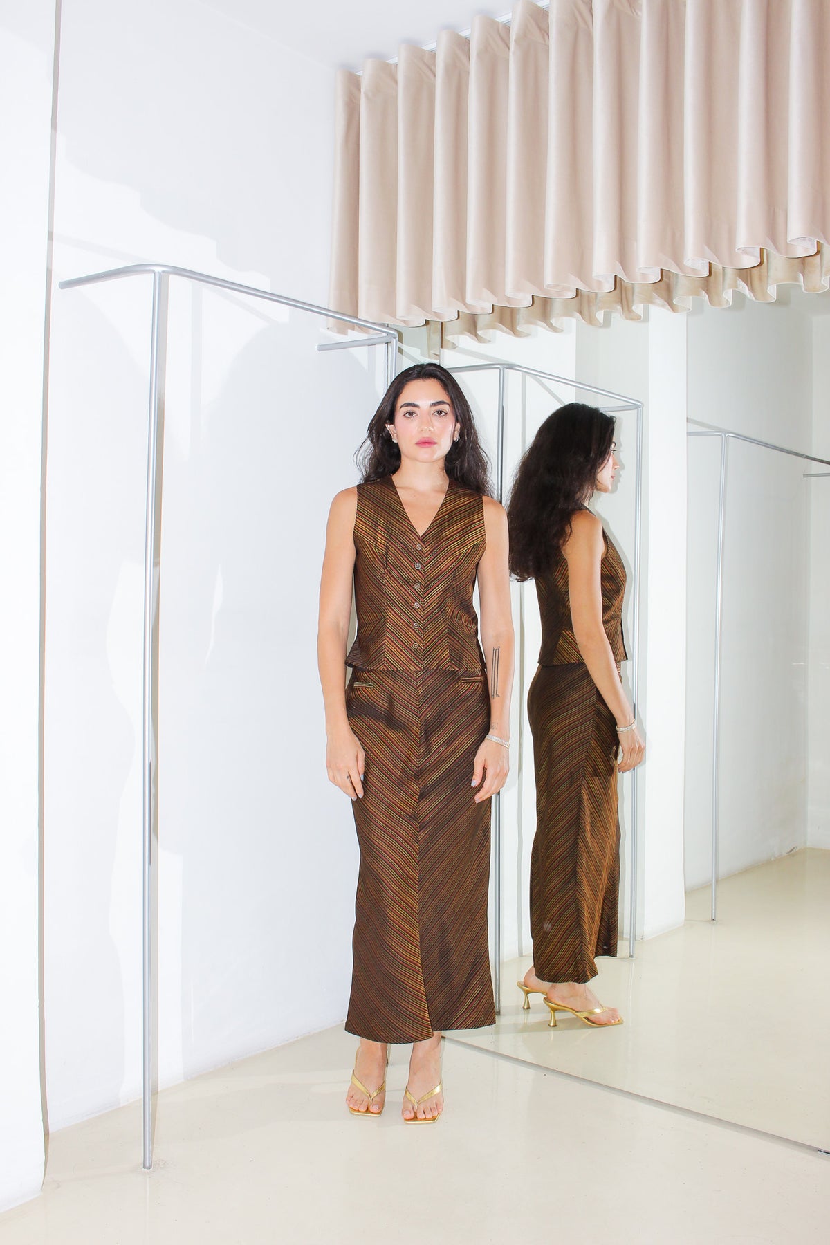 Vintage Helena Sorel Skirt-Set