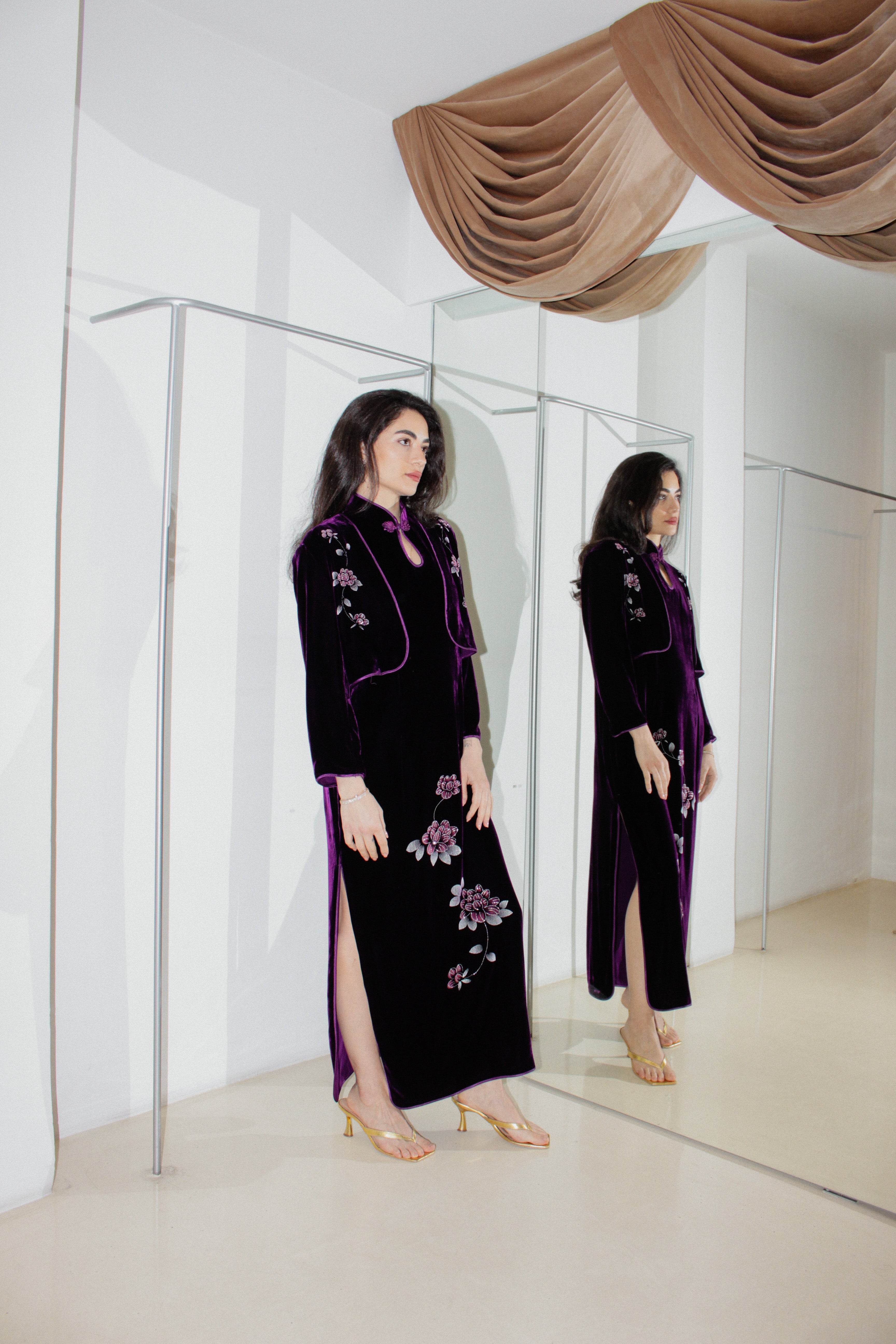 Vintage Cheongsam Dress