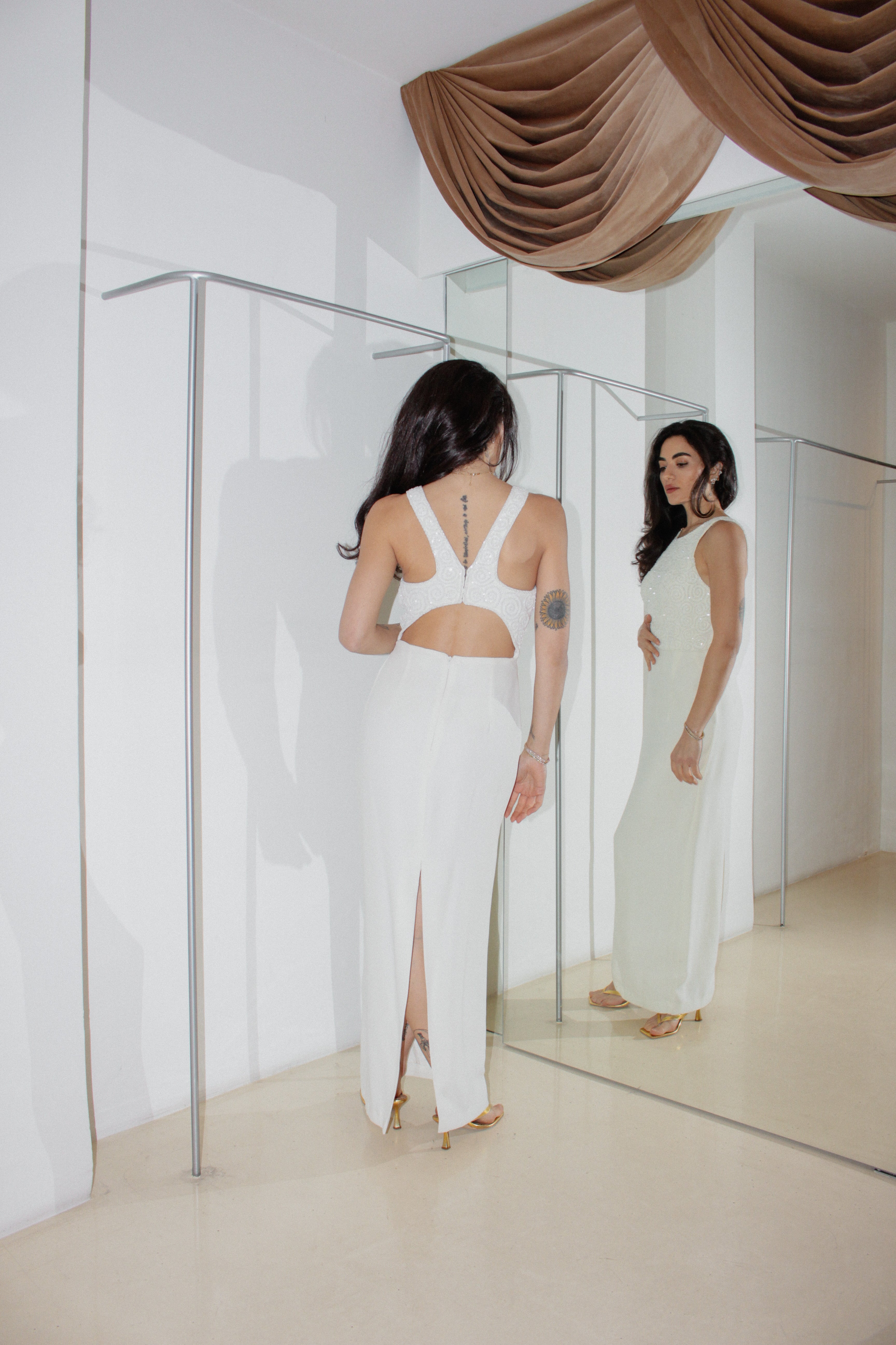 Vintage White Dress