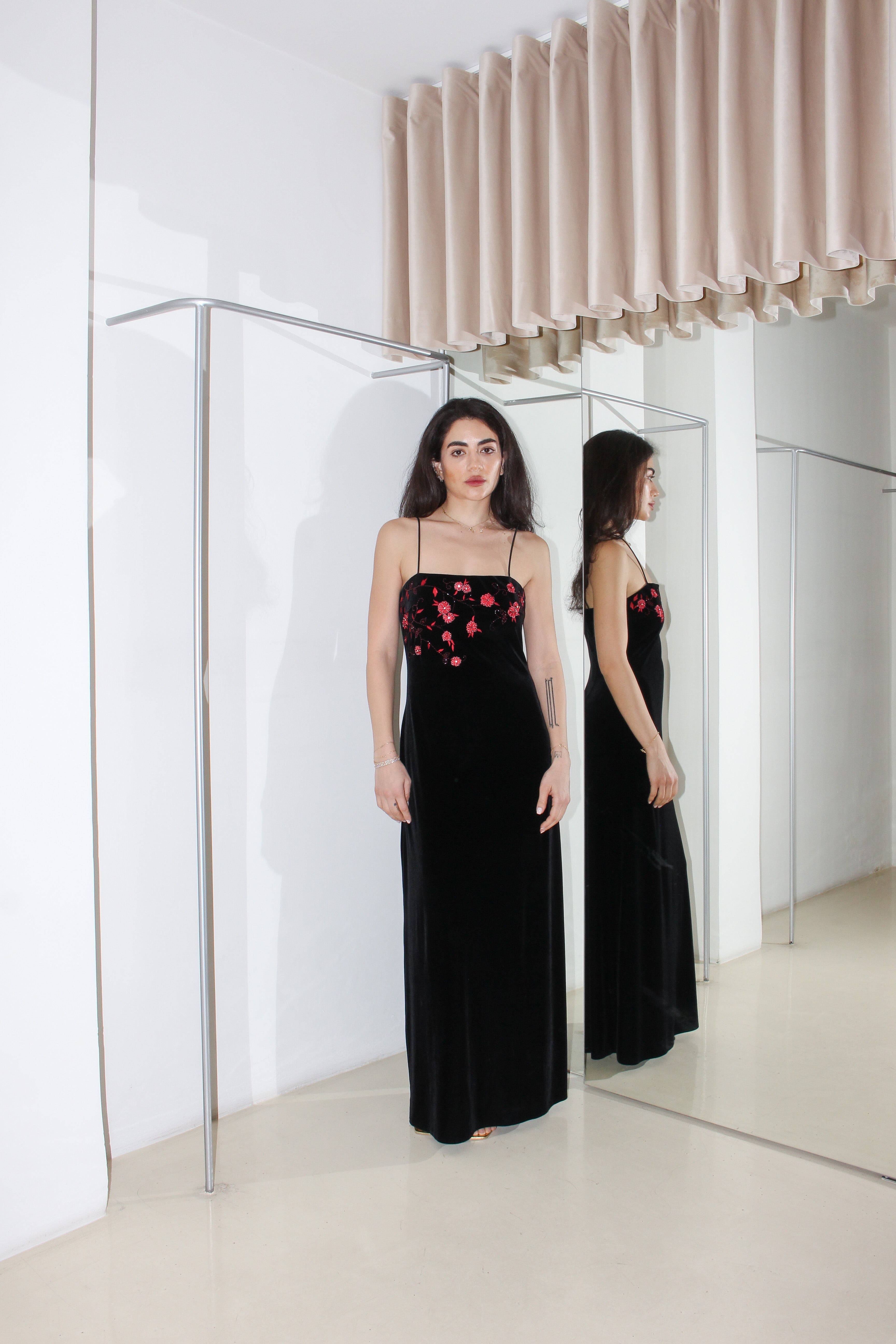 Vintage Velvet Dress