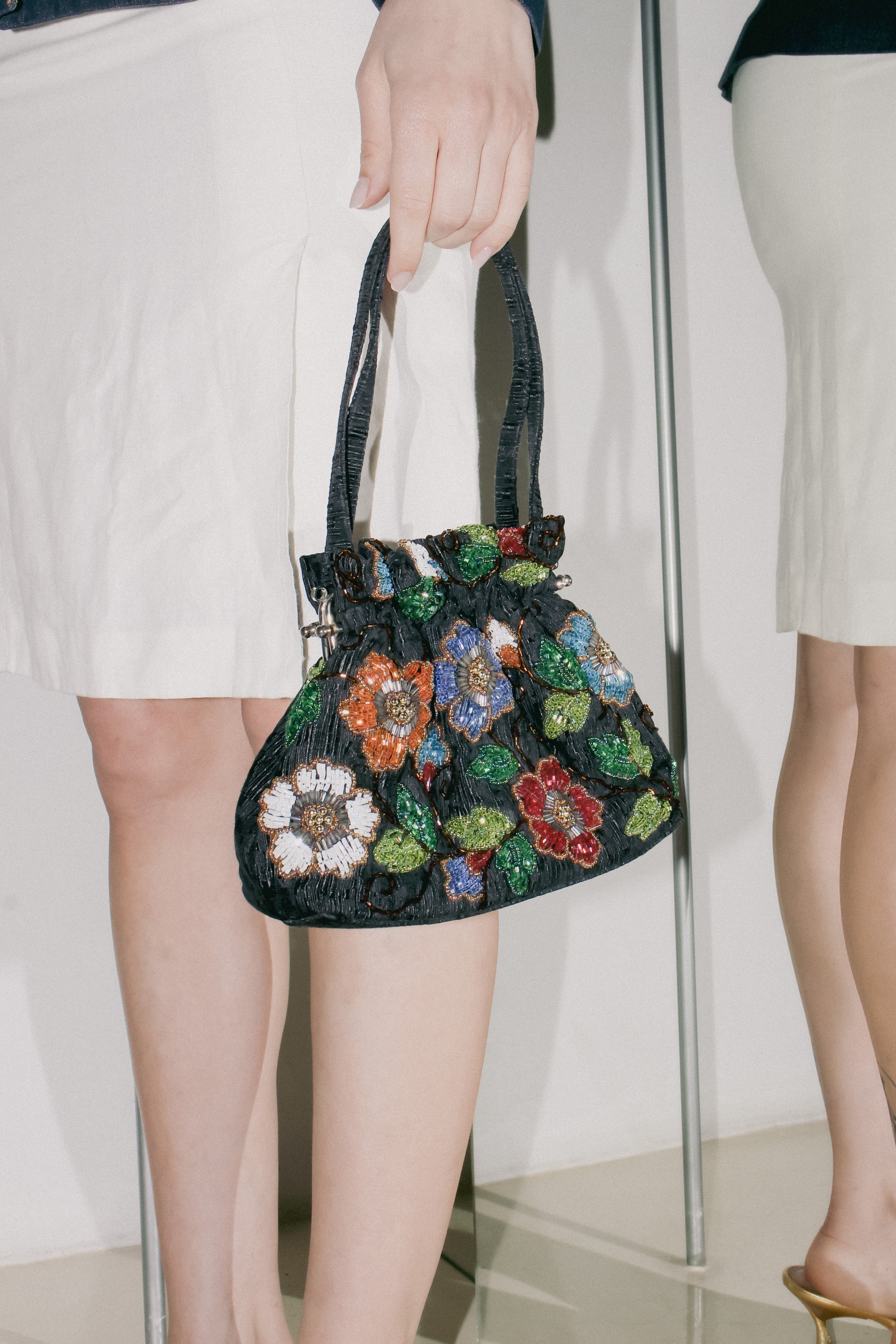 Vintage Beaded Bag