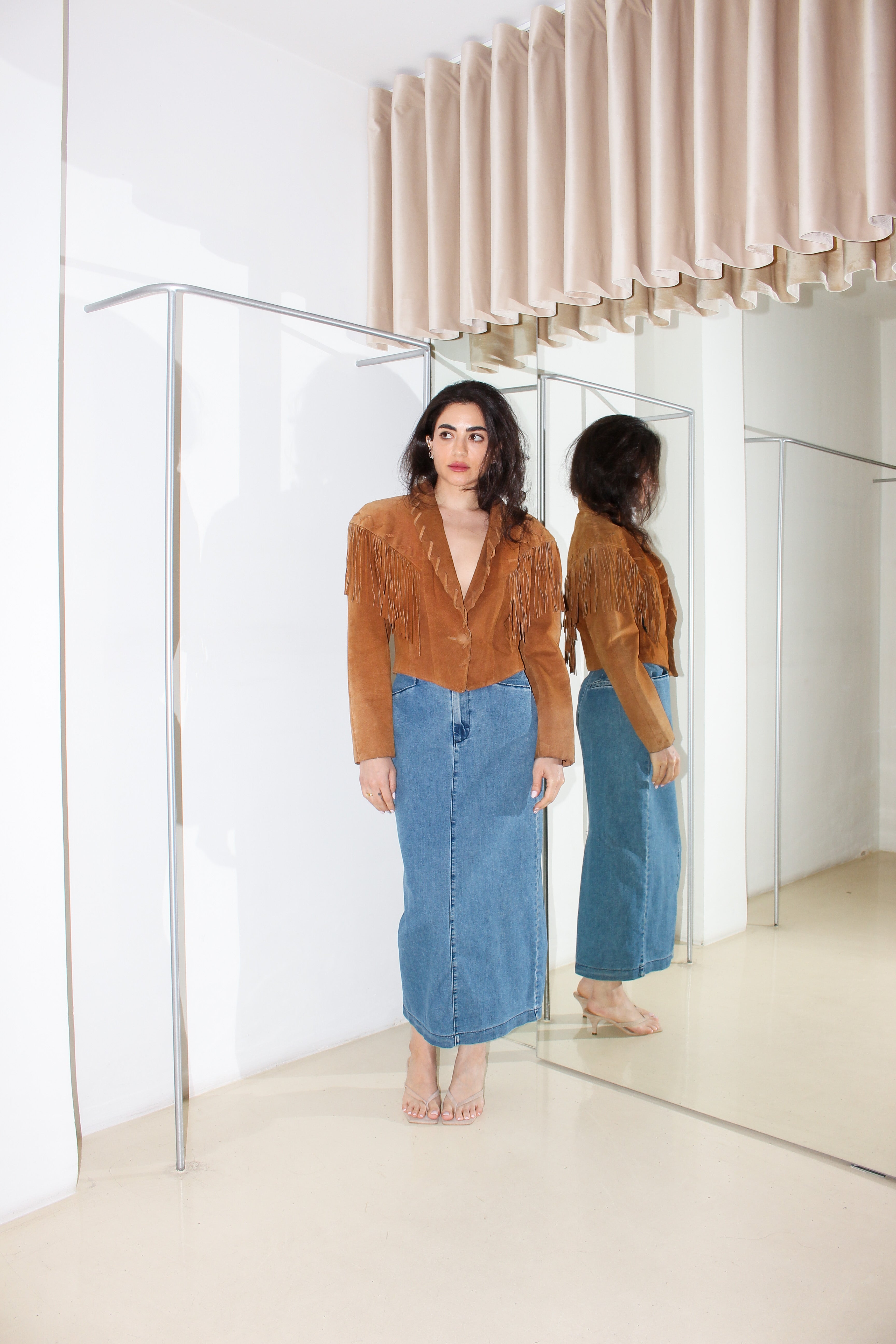 Vintage Fringed Jacket