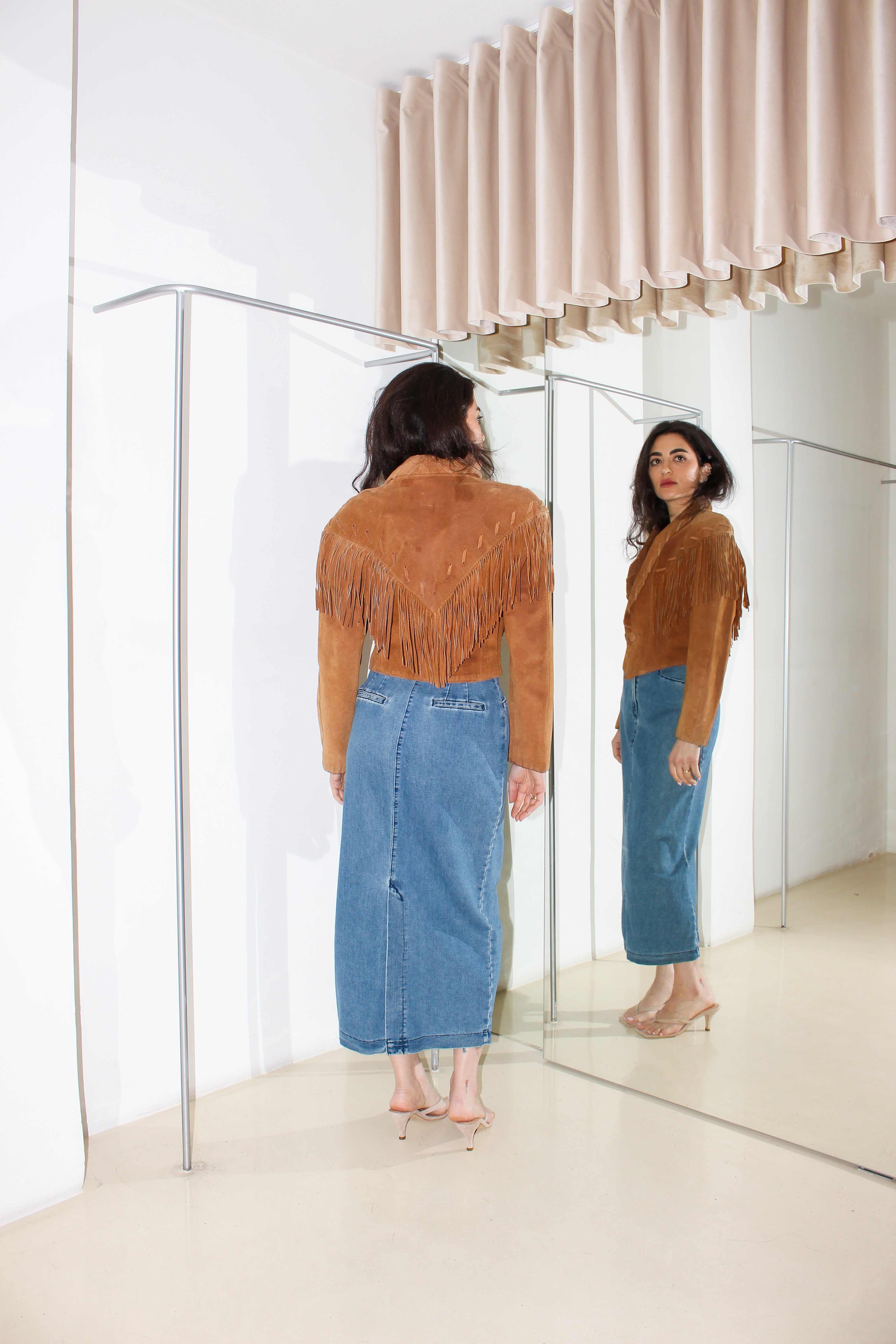 Vintage Fringed Jacket