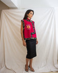 Vintage Mandarin Top