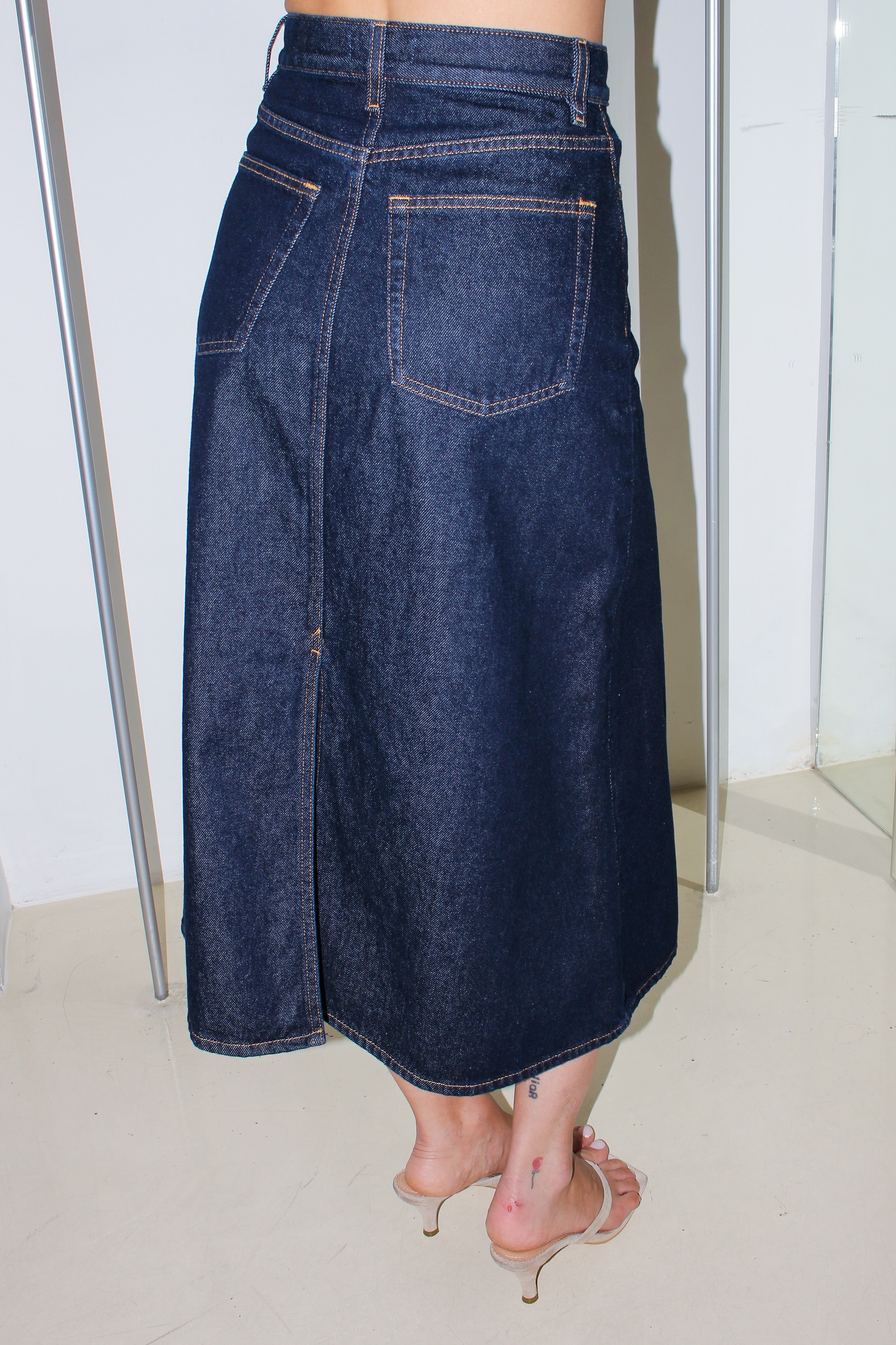 Vintage Denim Skirt