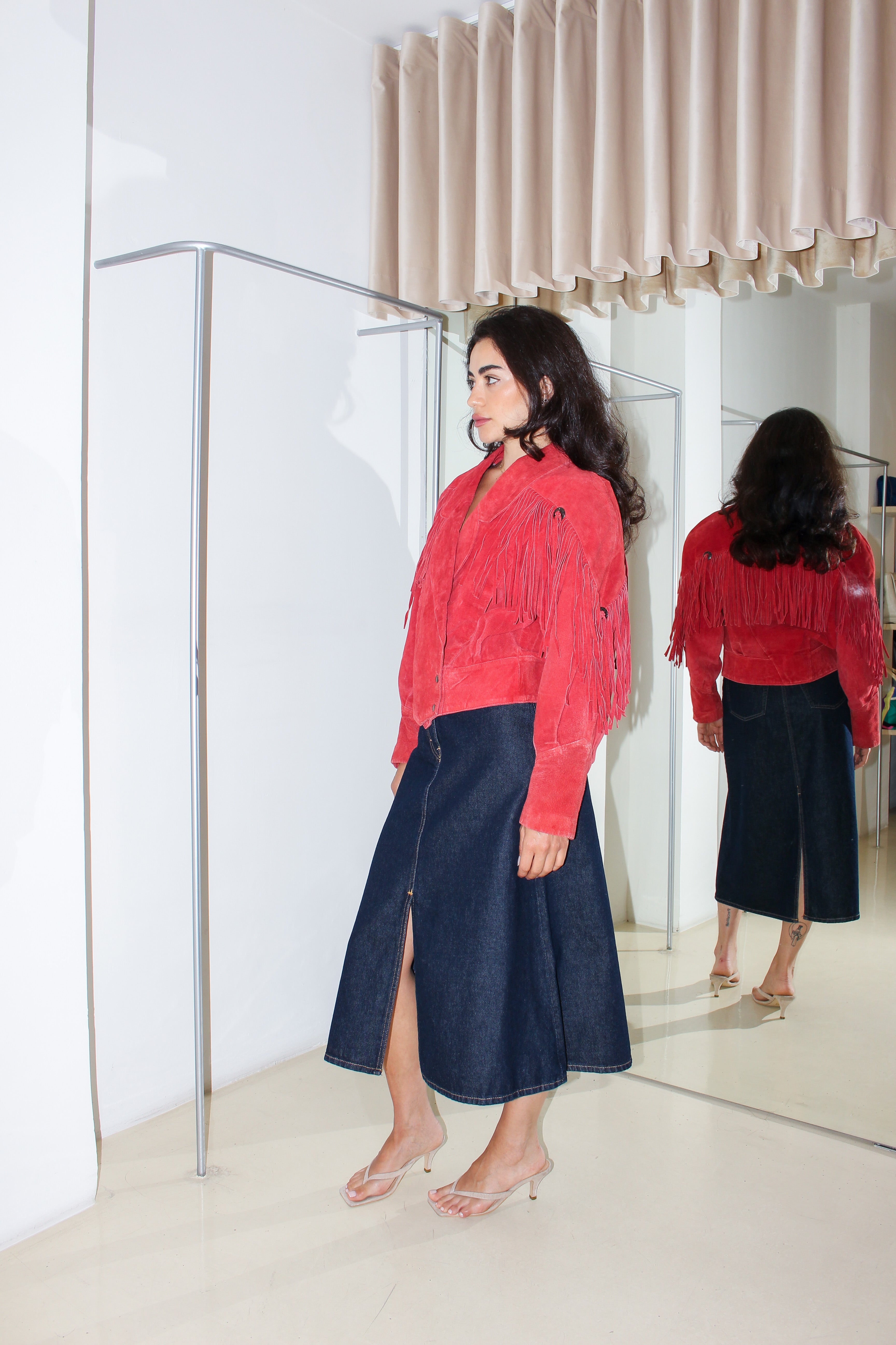 Vintage Fringed Jacket