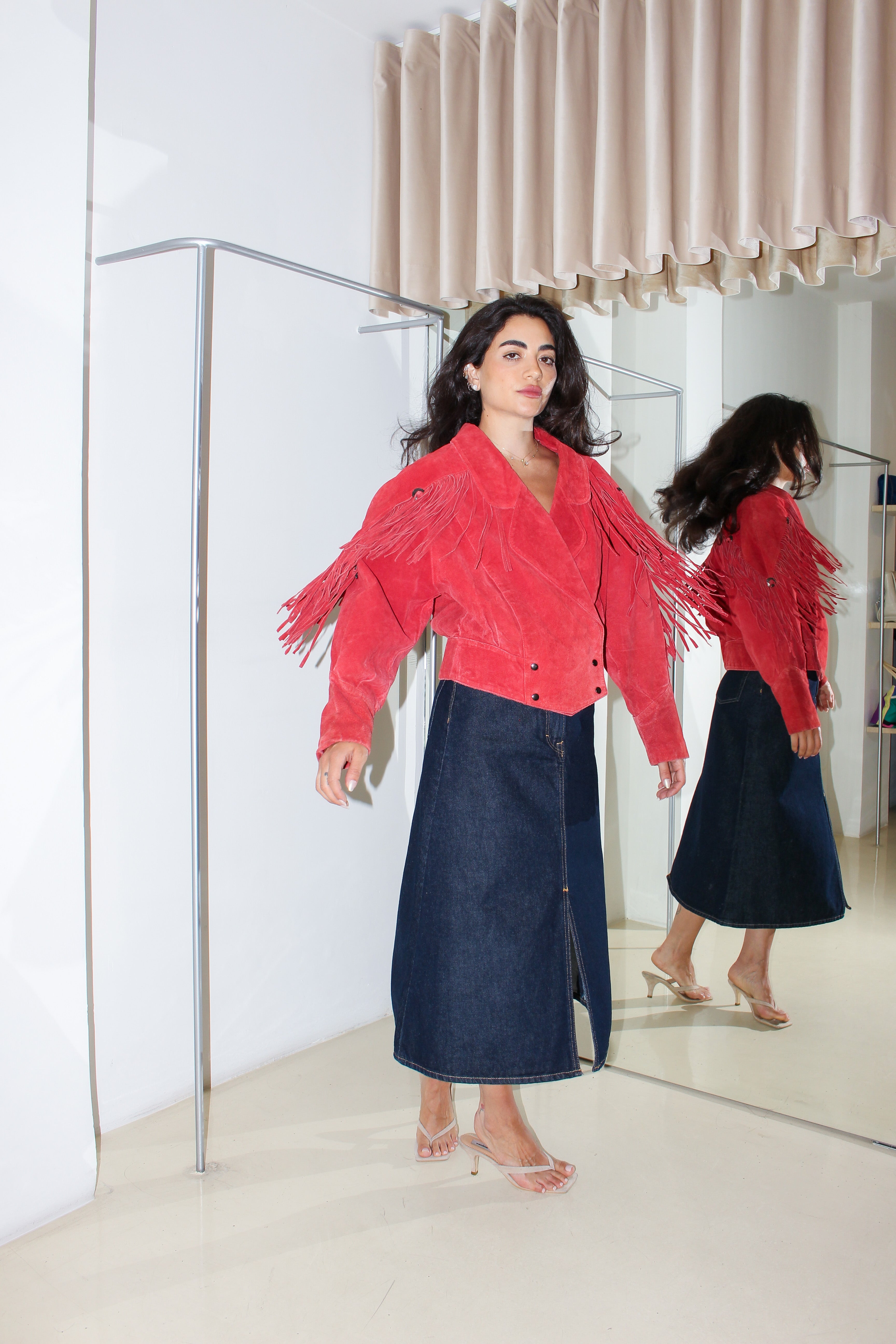 Vintage Fringed Jacket