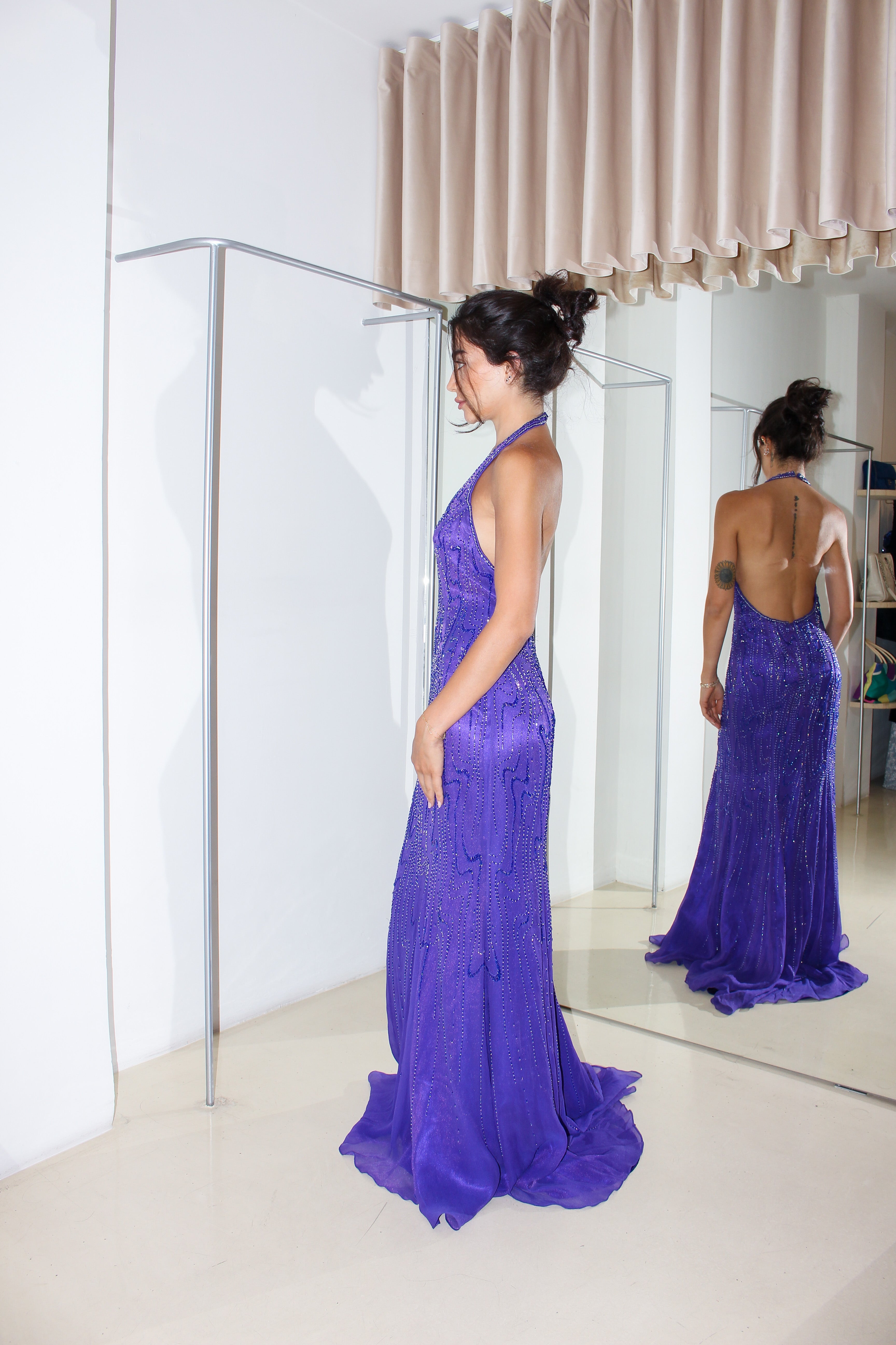 Vintage Beaded Dress