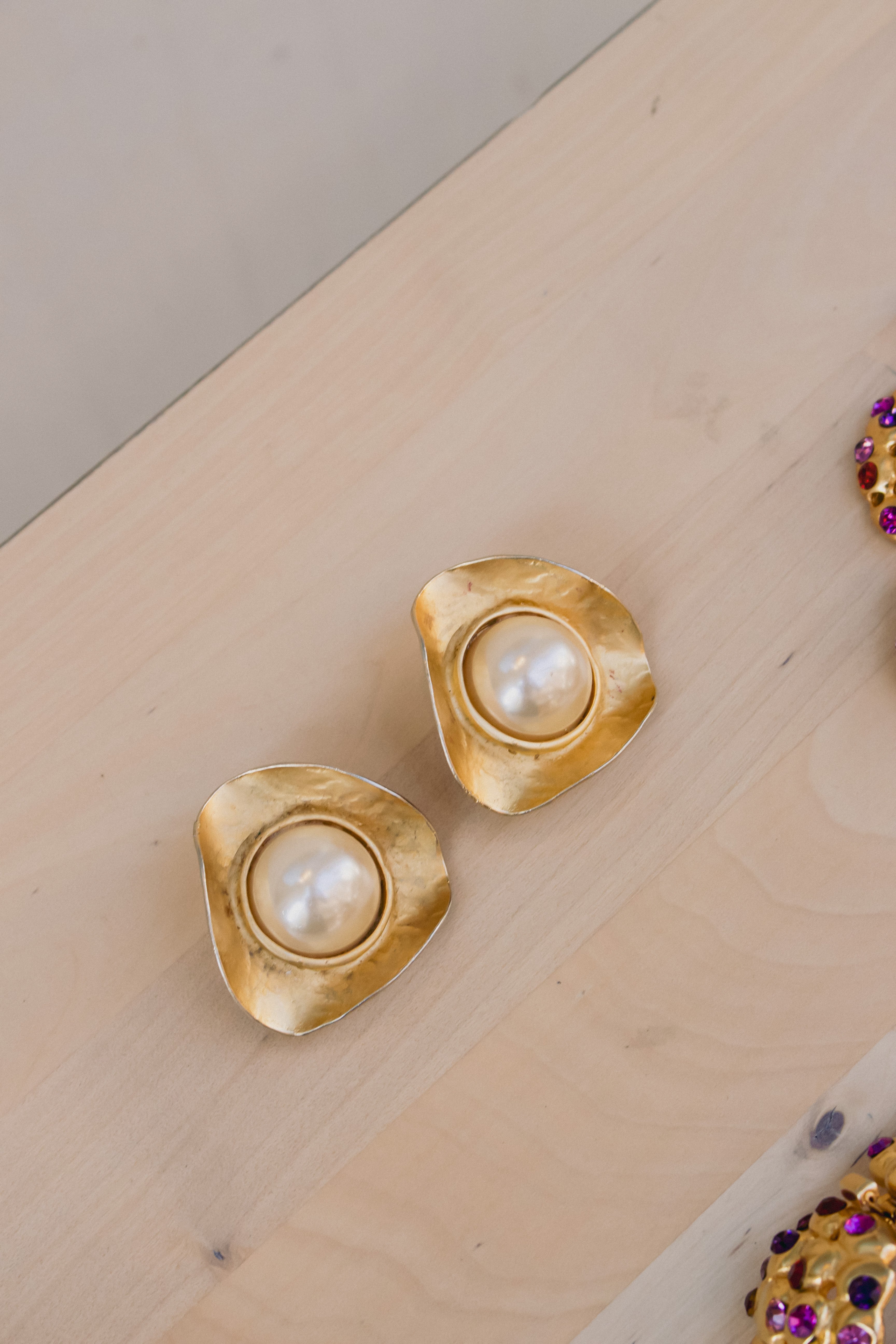 Vintage Gold Earrings