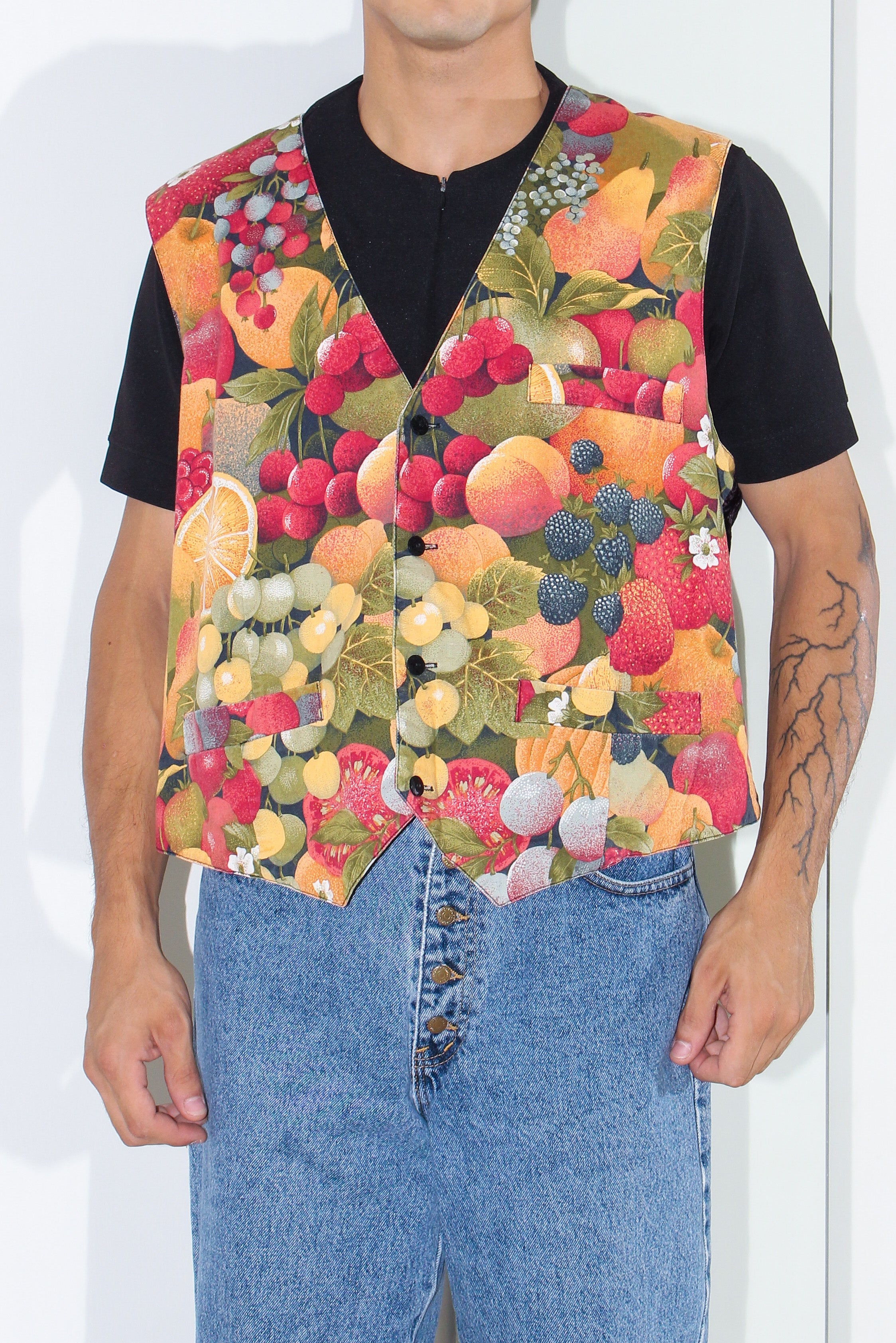 Vintage Patterned Vest