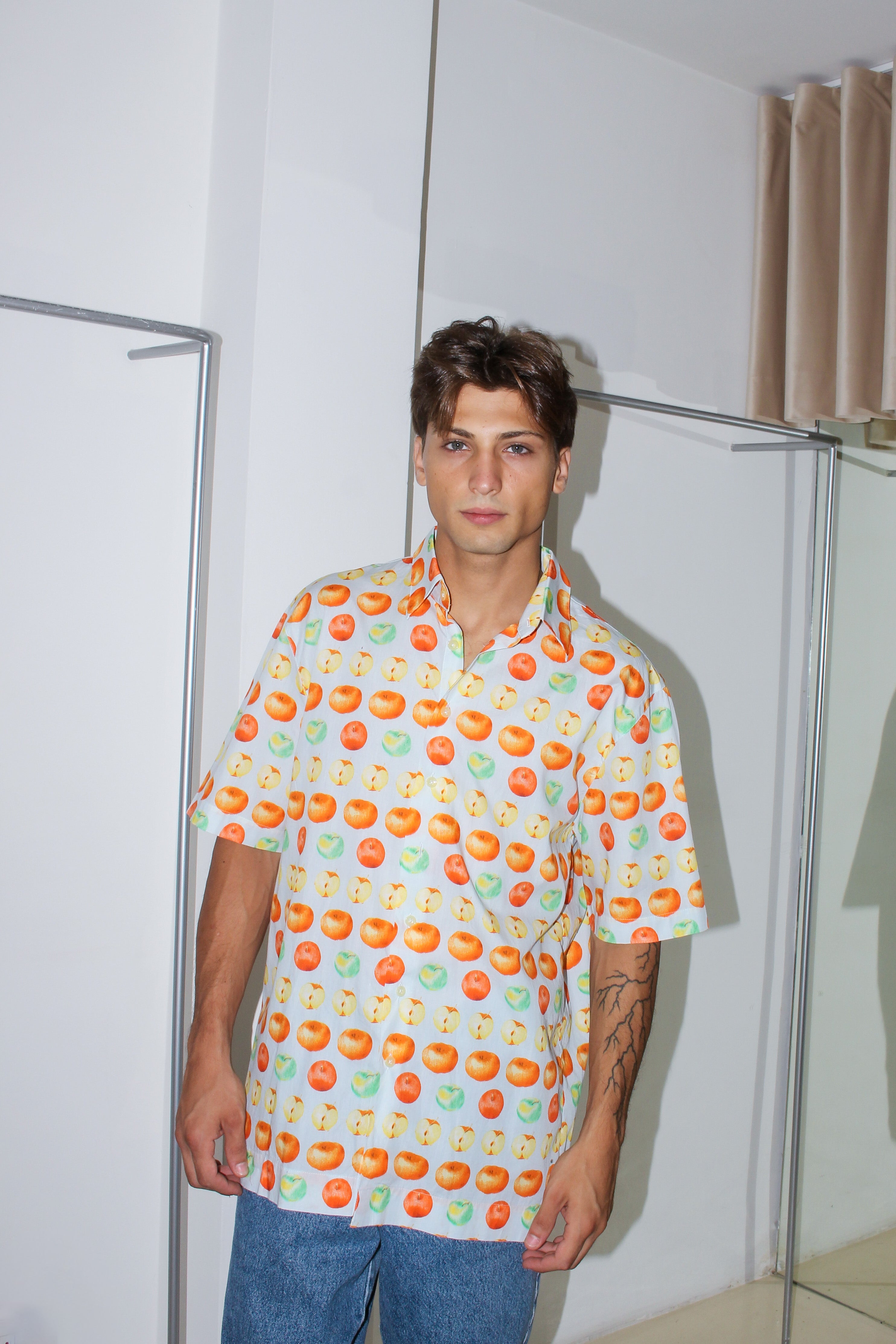 Vintage Patterned Shirt