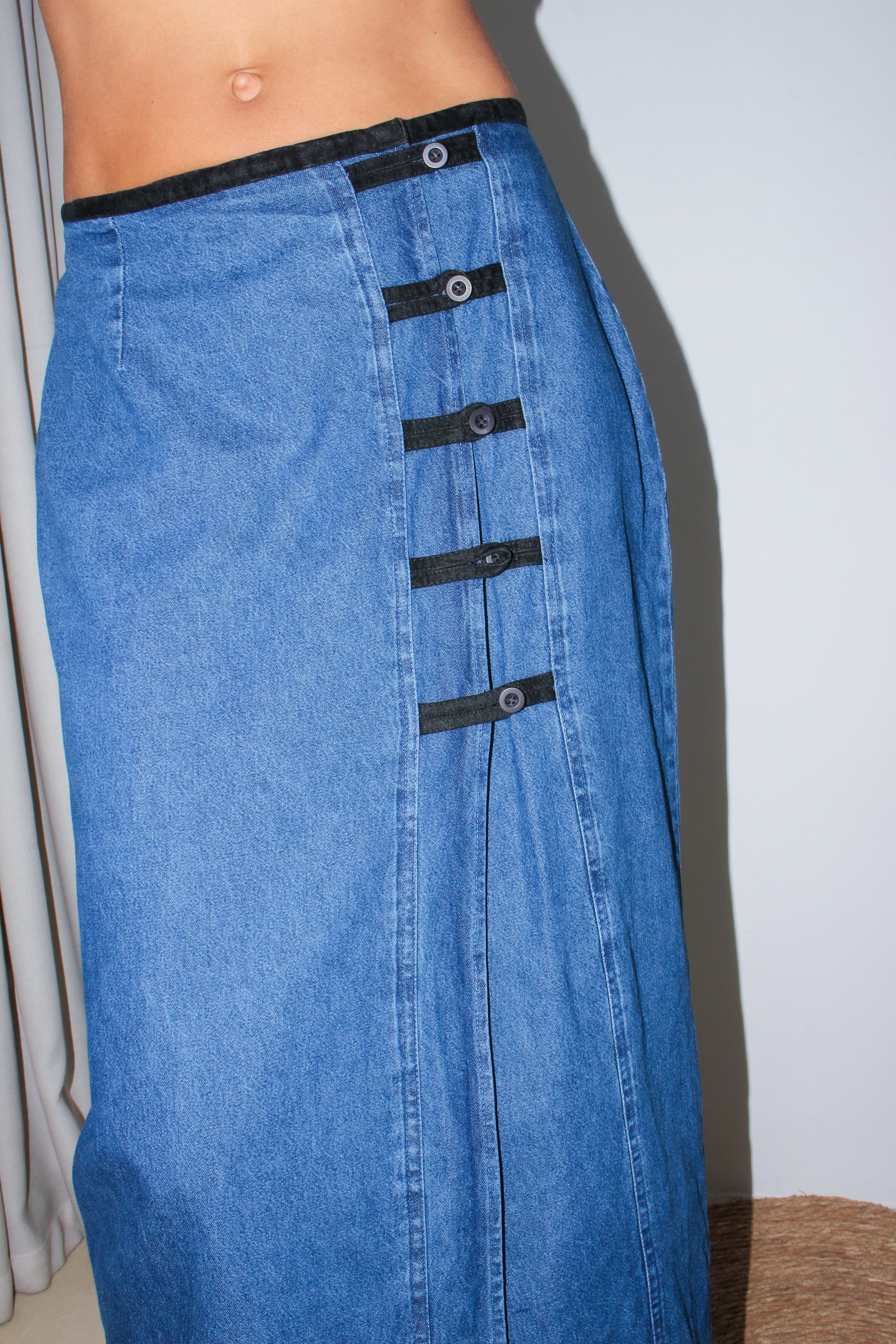 Vintage Denim Skirt