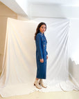 Vintage Denim Dress Jacket