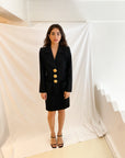 Vintage Yves-Saint Laurent Skirt Set