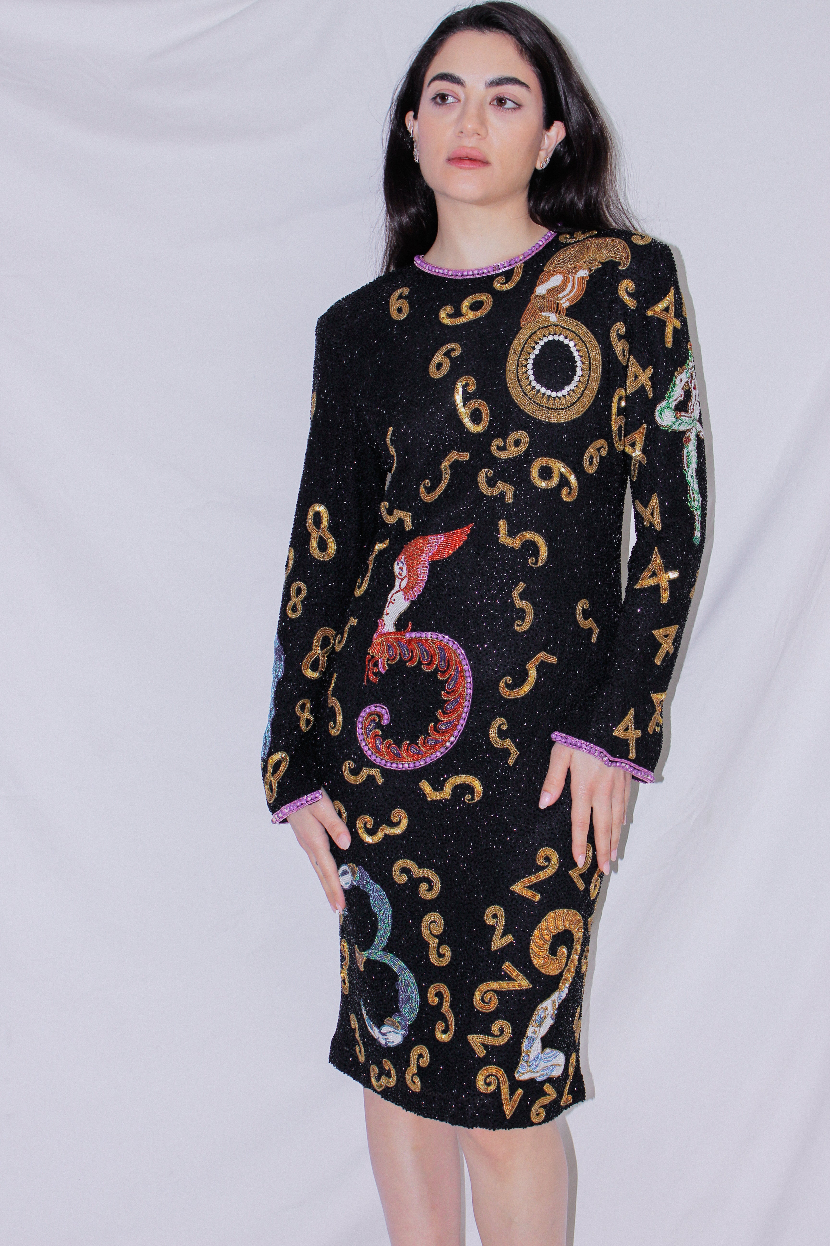 Vintage Beaded Dress