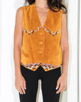 Vintage Suede Vest
