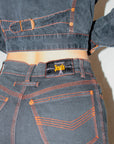 Vintage Jean Paul Gaultier Jeans Pants Set