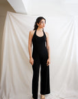 Vintage Backless Jumpsuit