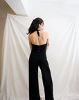 Vintage Backless Jumpsuit